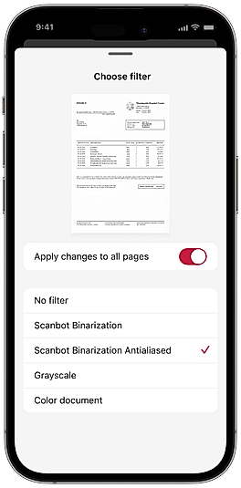 Custom filters