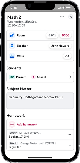 Digital Class Register
