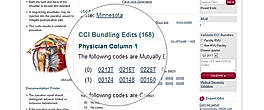 Navigate CCI bundling edits