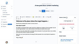 Content Platform screenshot