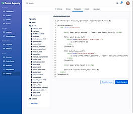 Client Dashboard Template
