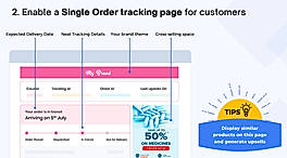 Single Order Tracking