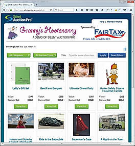 Online Bidding Grid