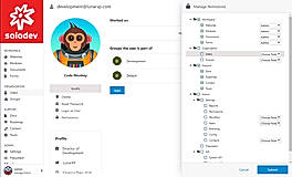 User profile permissions
