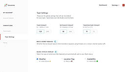 Team Settings