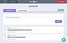 SpeakUp Live : Post and Vote screenshot