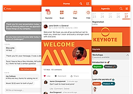 Mobile app header