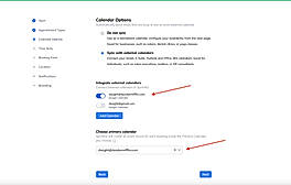 Calendar Options