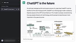 ChatGPT Interface