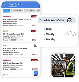 Automate work orders to ensure smooth production