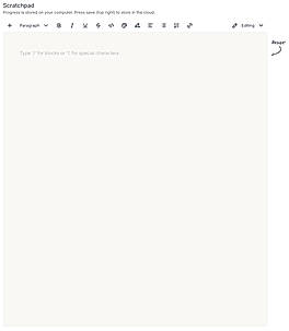 Scratchpad