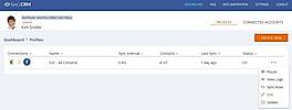 Sync2CRM screenshot: Edit the name, description and the sync interval of a custom audience