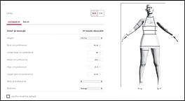 Customize 3D FitModel