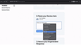 Paste and Generate AI