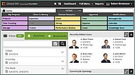 Dashboard Tab Menu