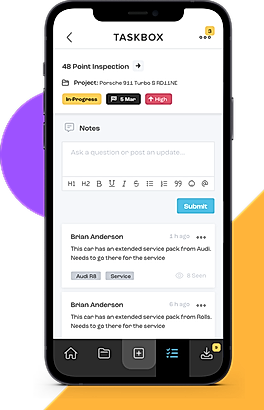 Taskbox screenshot