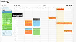 My Calendar Task Scheduling