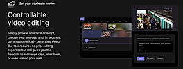 Controllable Video Editing