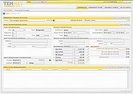 Payment/Charges Section
