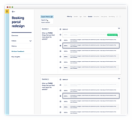 Written Survey screenshot