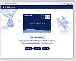 ThankView Landing Page