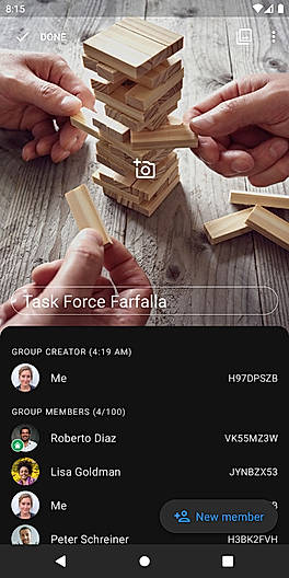 Group Detail Portrait
