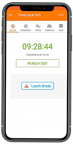 Timeclock 365 screenshot