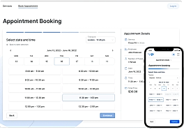 Appointment screenshot