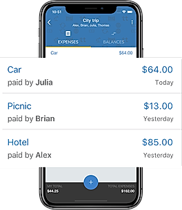 Add Expenses screenshot