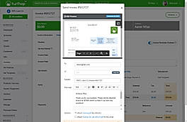 Send Invoices Via Email and Text Message - Preview and customize your PDFs before sending invoices to your customers