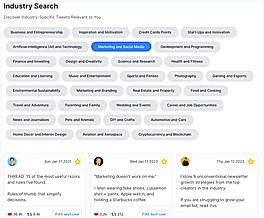 Searching Industry Keywords