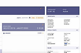 Ubersmith screenshot