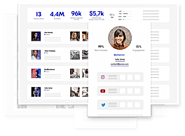 Upfluence screenshot