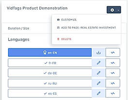 Product Demonstration