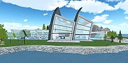Expo Hall Exterior 