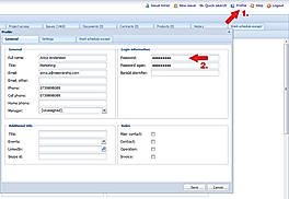 VisionProject : Password Manager screenshot