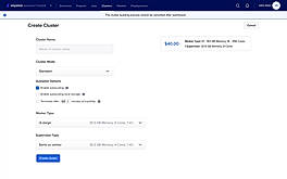 Create Cluster
