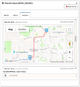 Location Tracking