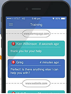 WebGreeter screenshot