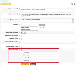 Marketo Intregration Instructions