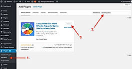 Install Wheelysales Wordpress Plugin