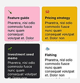 Never miss a piece of info again with notes.