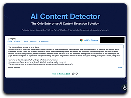 AI Content Detector