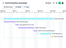 GANTT Chart