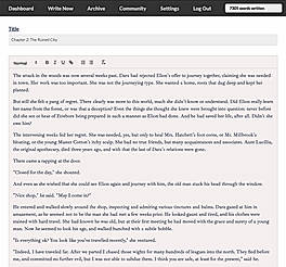 WritePhobia screenshot
