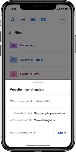 X Cloud : File Sharing screenshot