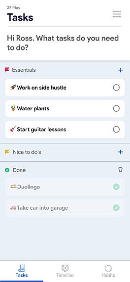 Tasks