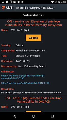 Vulnerabilities