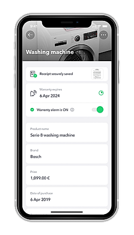 Product Information screenshot