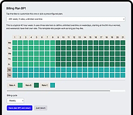 Billing Plan Black Frame